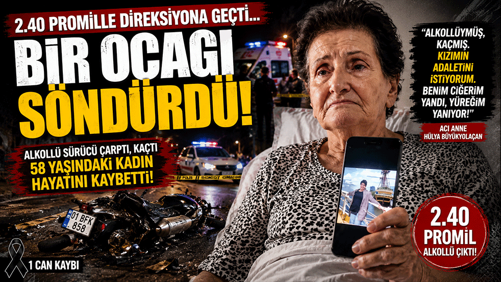 Alkol bir ocağı daha söndürdü