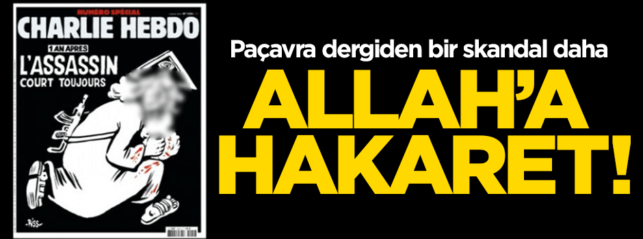 Allah'ı kapak yaptı!
