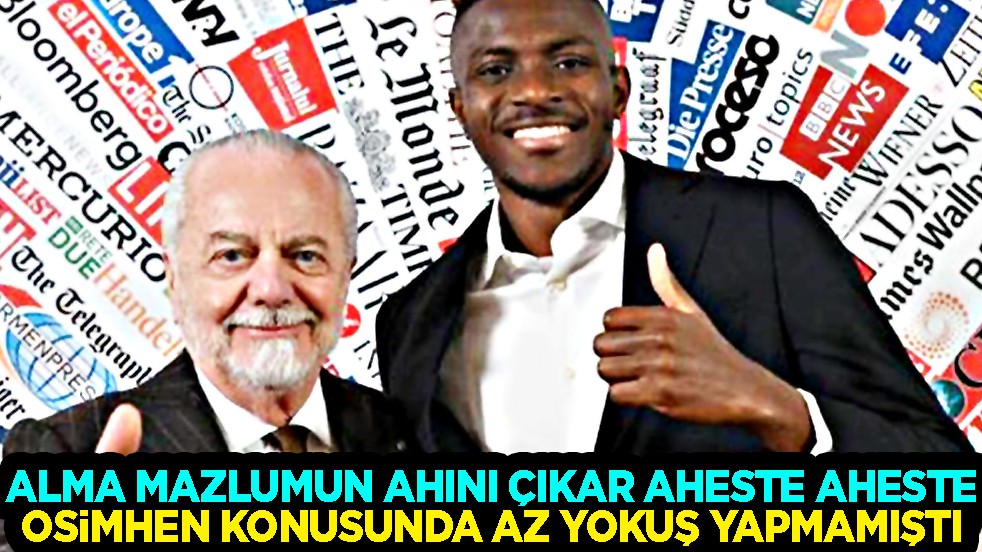 Alma mazlumun ahını çıkar aheste aheste: Sen misin Galatasaray'a yokuş yapan...