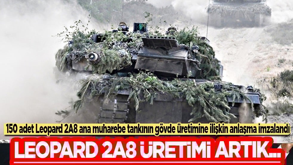 Alman 150 adet Leopard 2A8 üretimi için Çekya’ya kayıyor! Çek savunma ve güvenlik sektöründe önemli 