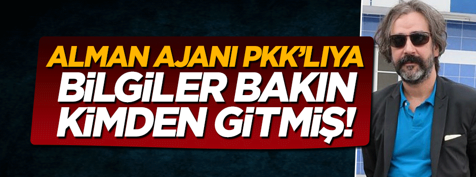 Alman ajanı PKK'lı Deniz Yücel'e bilgiler CHP'den