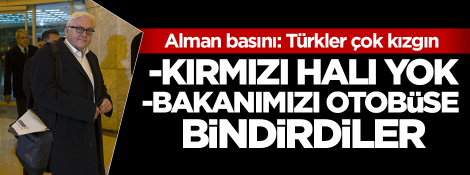 Alman basını: Türkler çok kızgın