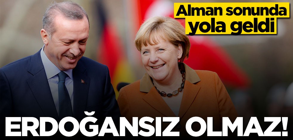 Alman Bild Gazetesi Merkel'e böyle seslendi: Erdoğansız olmaz