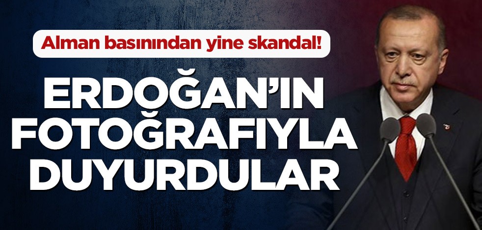 Alman dergisi Der Spiegel'den büyük skandal: Bağdadi'nin öldürülmesini Erdoğan'ın fotoğrafıyla duyurdu