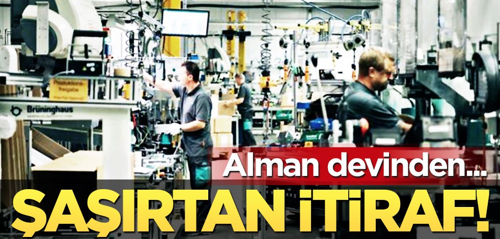 Alman devi itiraf etti: Alman devinden 'geride kalıyoruz' itirafı, şok eden paylaşım! Çok konuşulacak