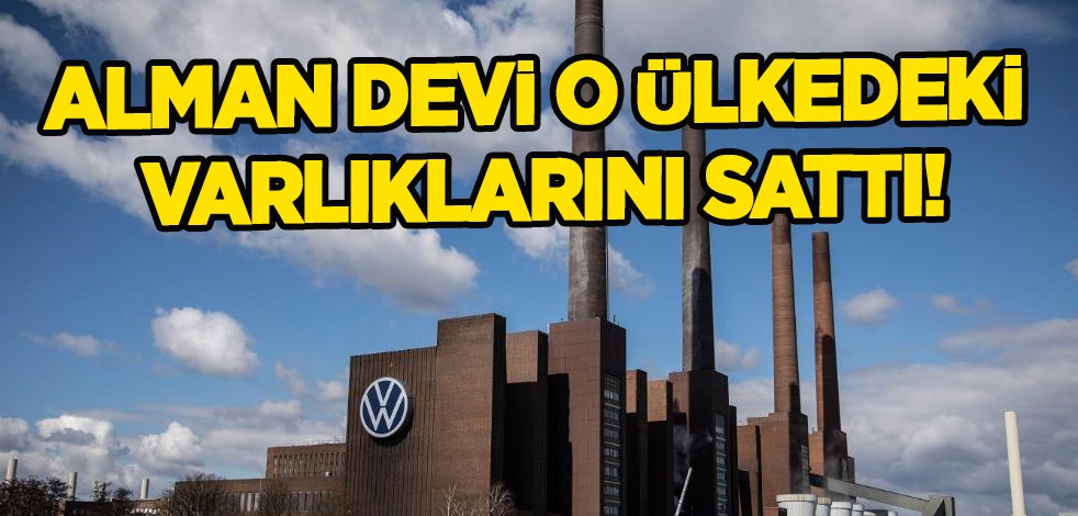 Alman devi Volkswagen Rusya’daki varlıklarını bir bir sattı! Şok gelişmeyi Rusya dünyaya böyle duyurdu