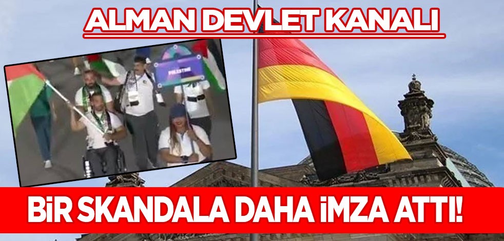 Alman devlet kanalı Filistin'in adını anmadı! Alman televizyon kanalında skandal: Büyük tepki topladı!