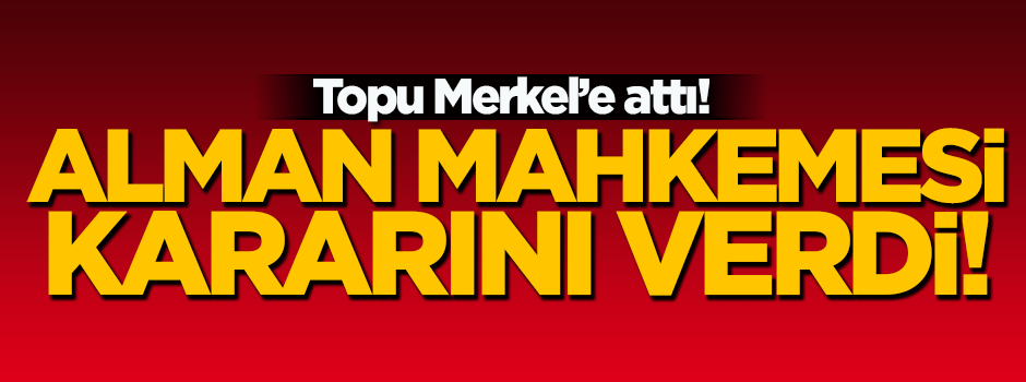 Alman Federal Mahkemesi 'miting' kararını verdi!