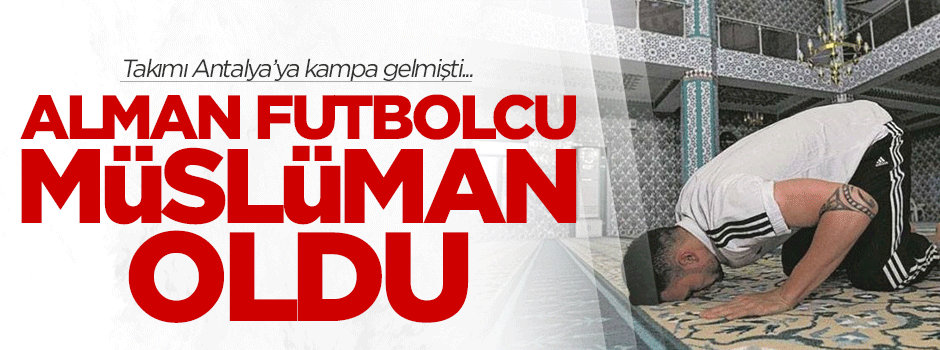 Alman futbolcu Danny Blum Müslüman oldu