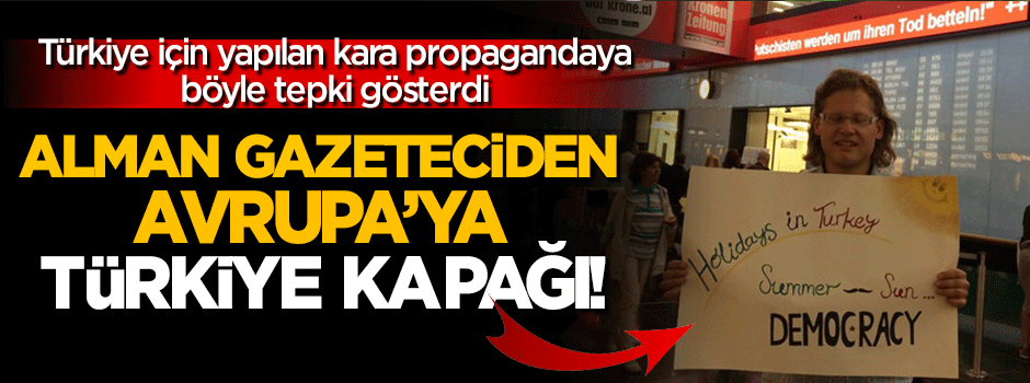 Alman gazeteciden Avusturya'ya 'demokrasi' dersi