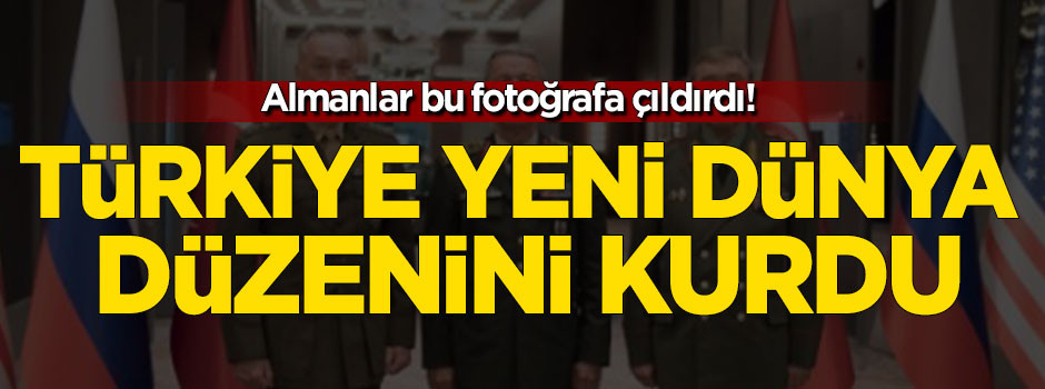 Alman gazetesinin editörü yorumladı