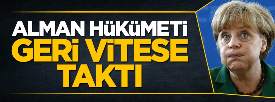Alman hükümeti sözde Ermeni sokyırımında geri adım attı