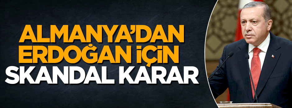 Alman mahkemesi Erdoğan'ın temyiz başvurusunu reddetti