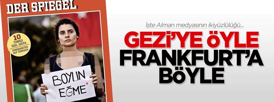 Alman medyasının ikiyüzlülüğü