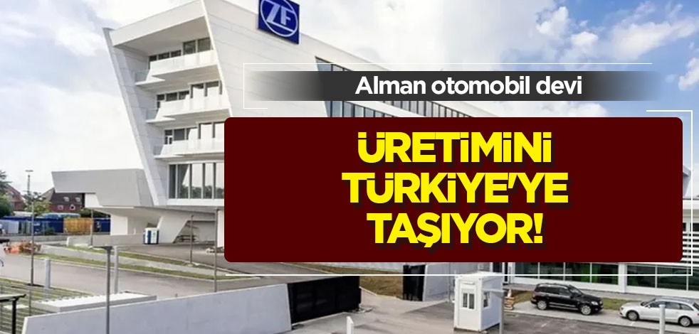 Alman otomobil devi Türkiye'ye yatırım kararını değerlendirdi: Üretimini Türkiye'ye taşıyor! Türkiye'yi seçti