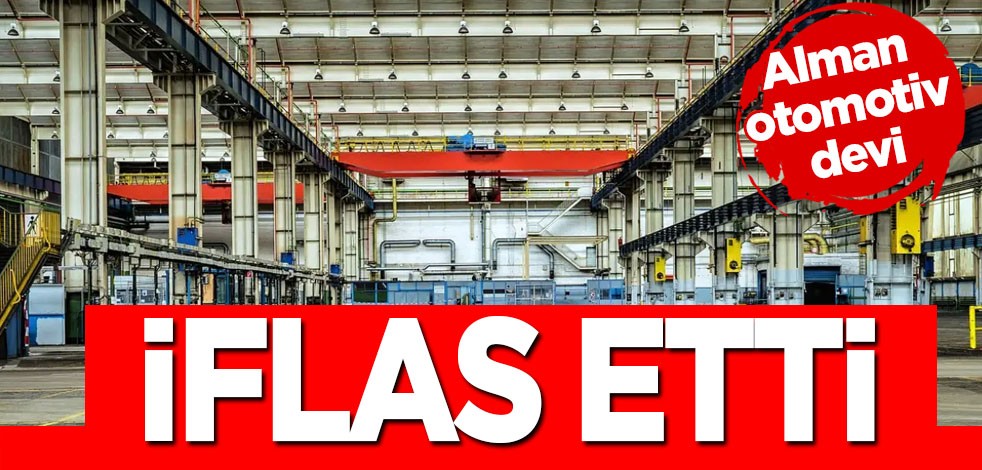 Alman otomotiv devi iflas etti! Otomobil markaları için parça üretiyordu: En çok tercih edilen firmaydı