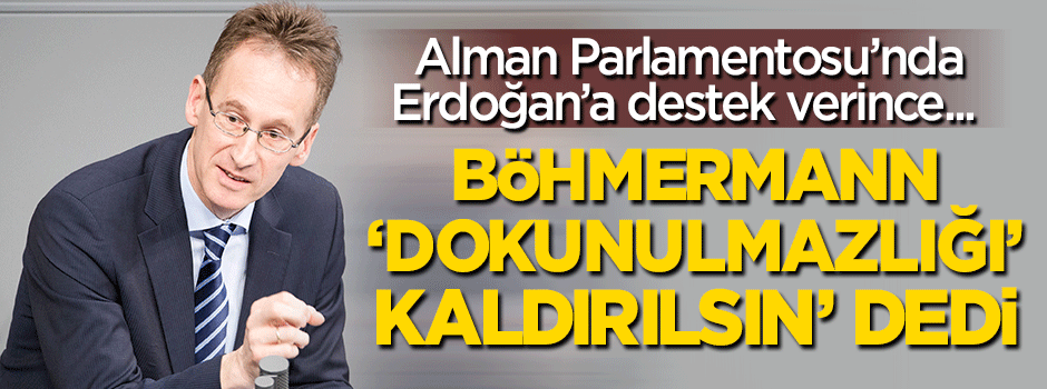 Alman parlamentosunda Erdoğan'a destek!