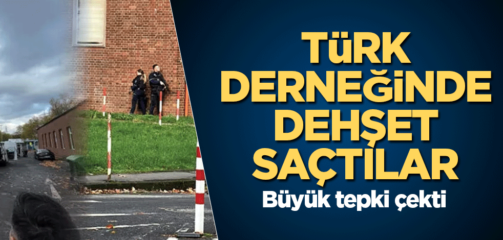 Alman Polisi, Türk derneğinde dehşet saçtı! Büyük tepki çekti