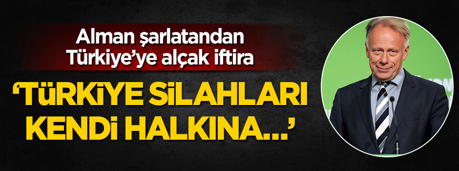 Alman şarlatandan Türkiye'ye küstah iftira