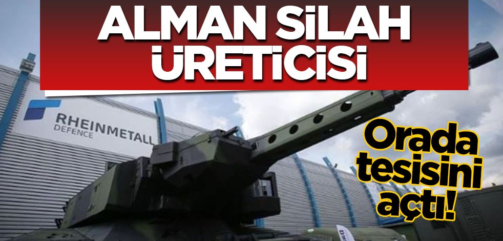 Alman silah üreticisi, Alman silahlarının sayısını artıracak! Ukrayna’da ilk ortak üretim tesisini açtı