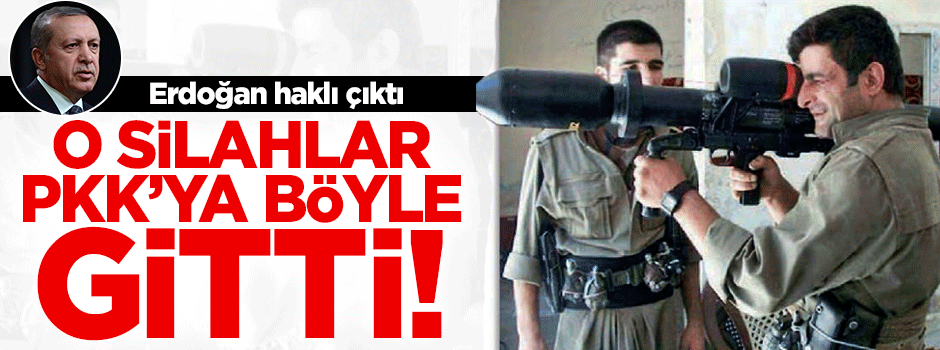 Alman silahları nasıl PKK'ya ulaştı?