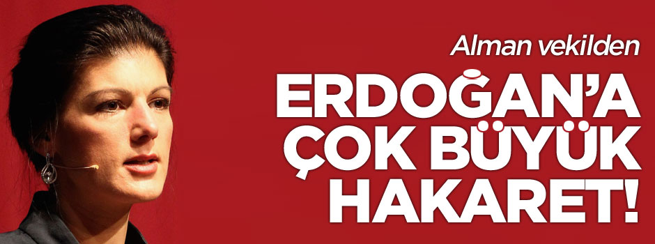 Alman vekilden Erdoğan'a çok büyük terbiyesizlik