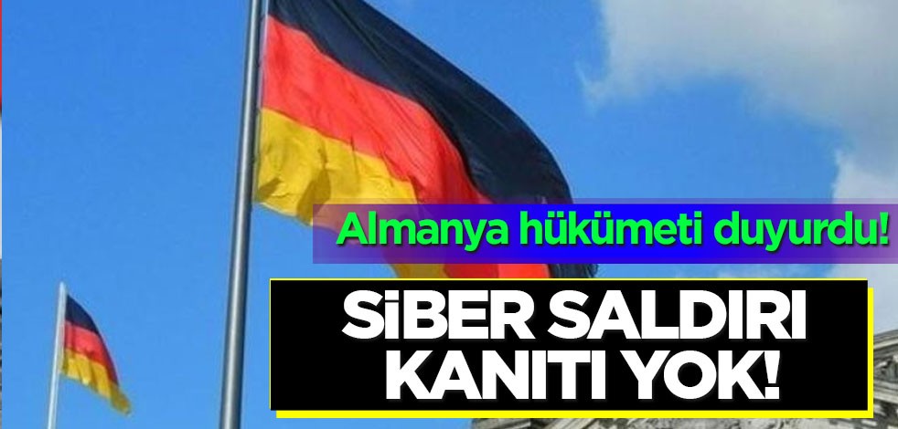 Almanlar paylaştı: Siber saldırı olduğuna dair kanıt bulunamadı! Sarsıcı olaylar yaşanıyor, sebebini bilmiyoruz