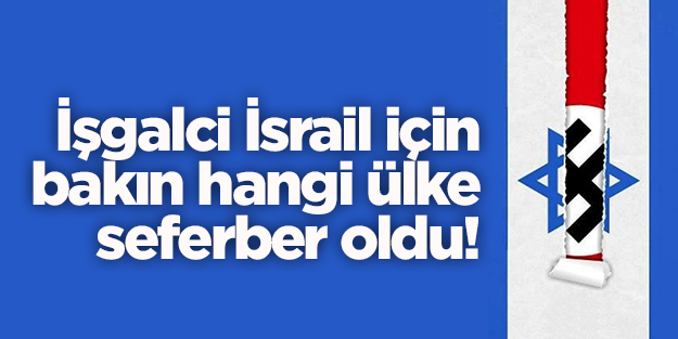 Almanlar İsrail için seferber oldu!