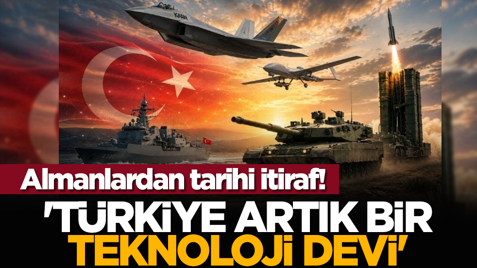 Almanlardan tarihi itiraf! 'Türkiye artık bir teknoloji devi'