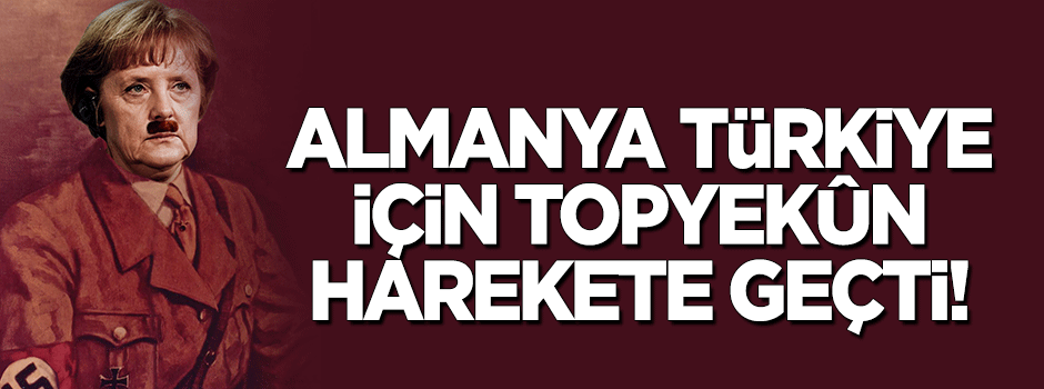 Almanlardan topyekûn ‘hayır’ kampanyası