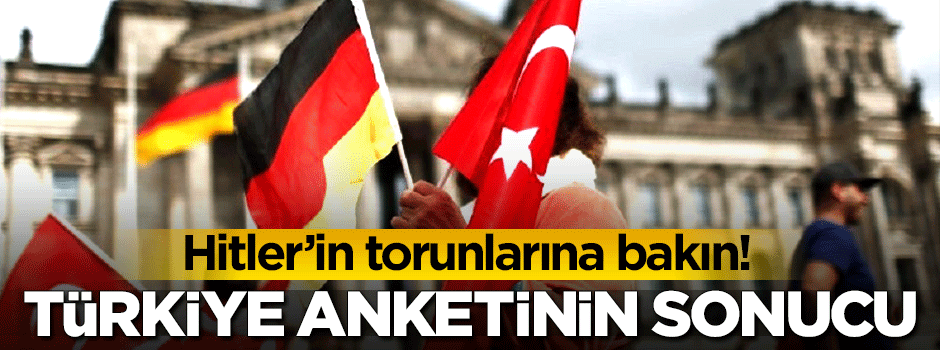 Almanların neredeyse tamamı Türkiye'ye karşı