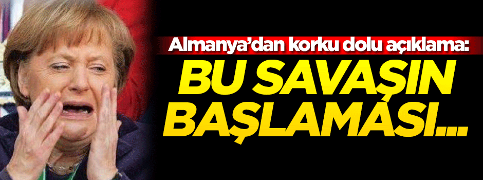 Almanya: ABD'nin, Avrupa ile ticaret savaşı başlatması kaygılandırıcı