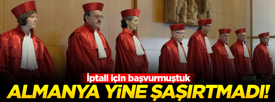 Almanya AYM'sinden 'soykırım' kararının iptaline ret