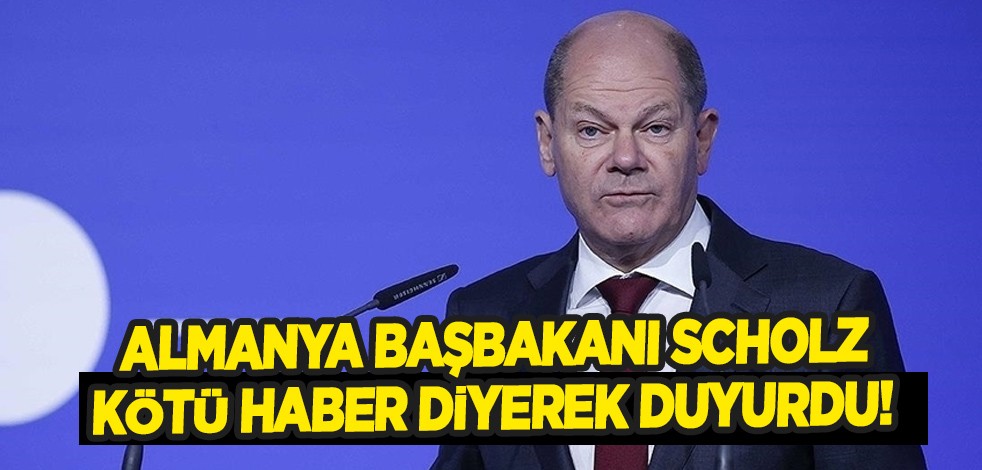 Almanya Başbakanı Scholz'dan şoke eden sözler: Rusya anlaşmayı yenilemedi, bu adım kötü bir haber dedi