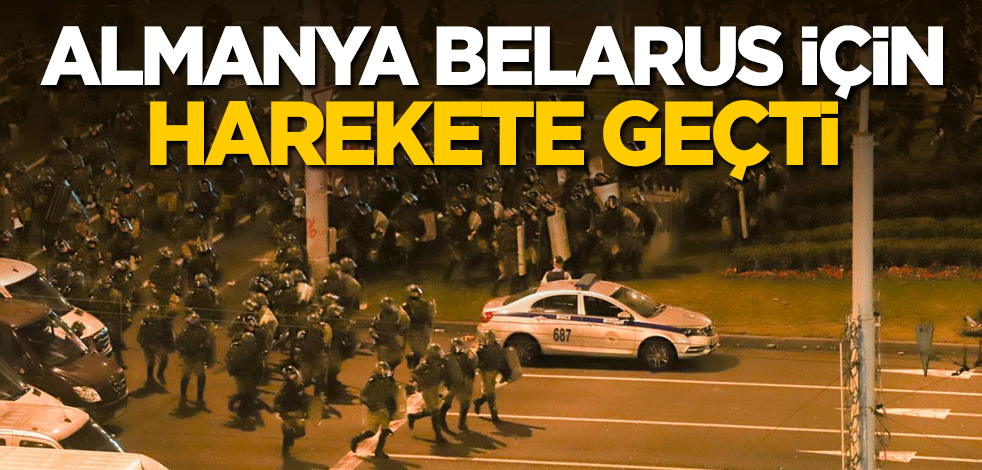 Almanya, Belarus için harekete geçti!