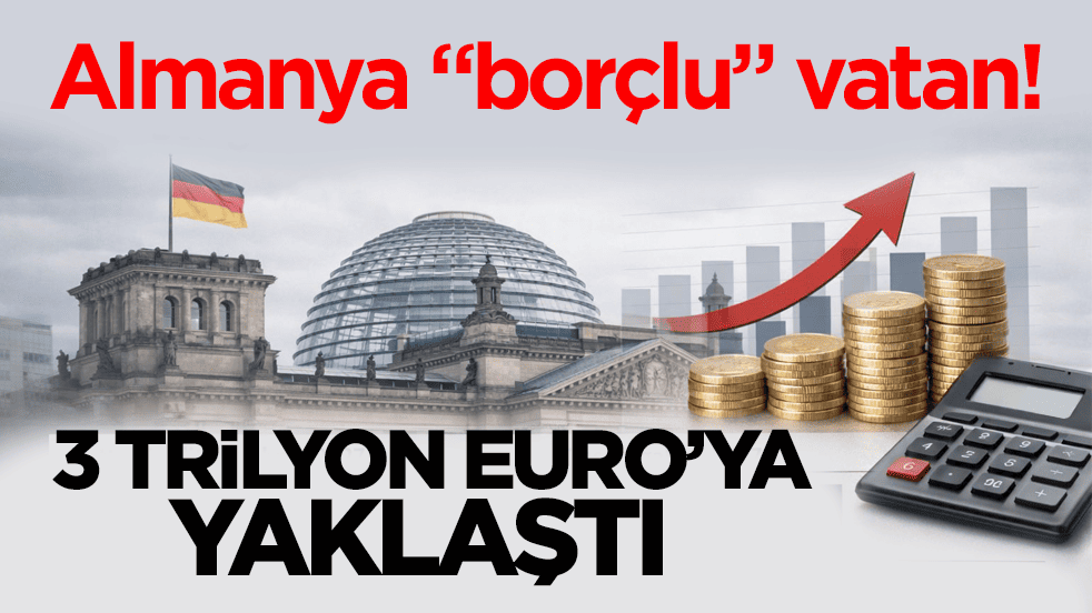 Almanya “borçlu” vatan! Özel fonların da etkisiyle 3 trilyon Euro’ya yaklaştı