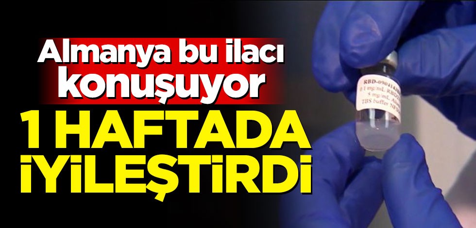 Almanya bu ilacı konuşuyor! 1 haftada hiçbir şeyi kalmadı