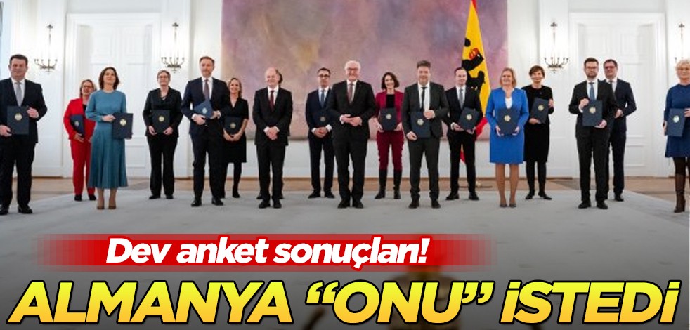 Almanya bu sefer hükümet için çok kritik dev anket yaptı, duyurdu! Almanlardan çıkan son sonuçlar ülkede gündeme düştü