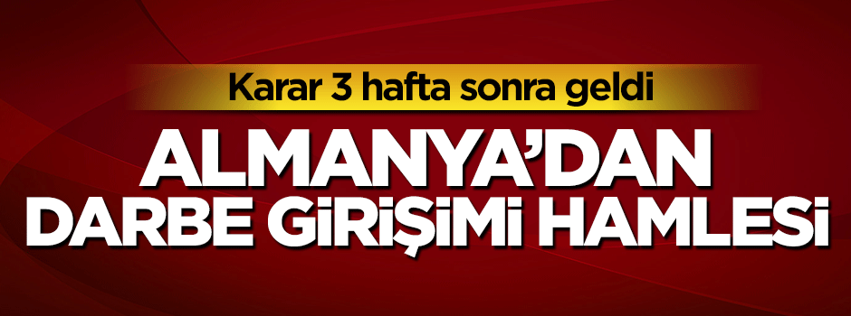 Almanya Dışişleri Bakanlığı Devlet Sekreterini Türkiye'ye gönderecek