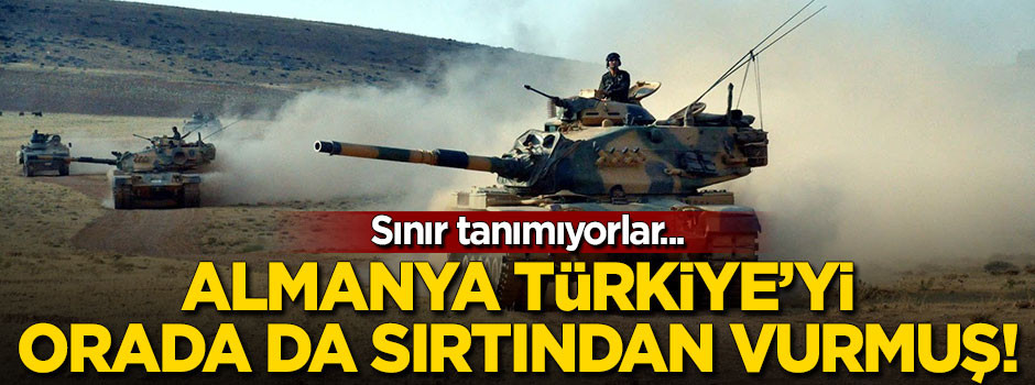 Almanya Fırat Kalkanı'nda lojistik destek vermedi