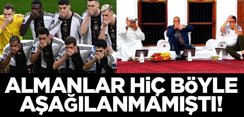 Almanya hiç böyle aşağılanmamıştı! Katar'lı spor yorumcularından olay gönderme