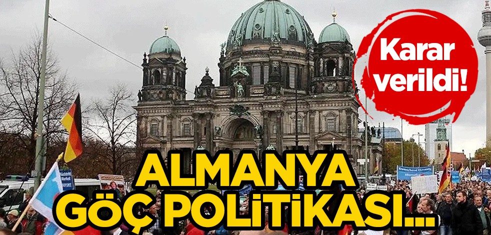 Almanya karar verdi: Almanlar AB Göç ve İltica anlaşması için desteği verecek! Alman yetkili gelişmeyi aktardı