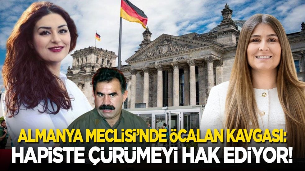 Almanya Meclisi’nde Öcalan kavgası: Hapiste çürümeyi hak ediyor!
