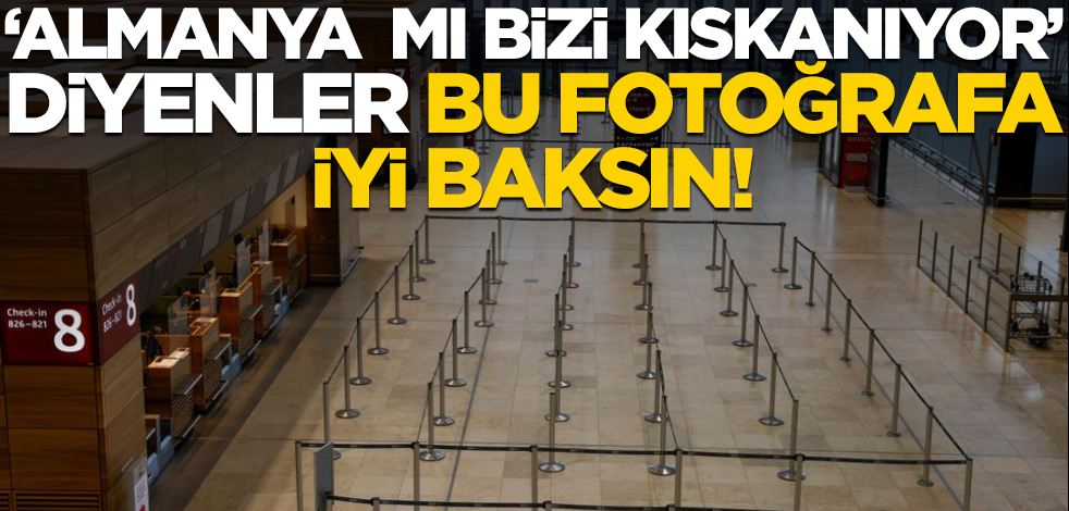 "Almanya mı bizi kıskanıyor" diye dalga geçenler iyi okusun! İstanbul Havalimanı rekor kırarken...