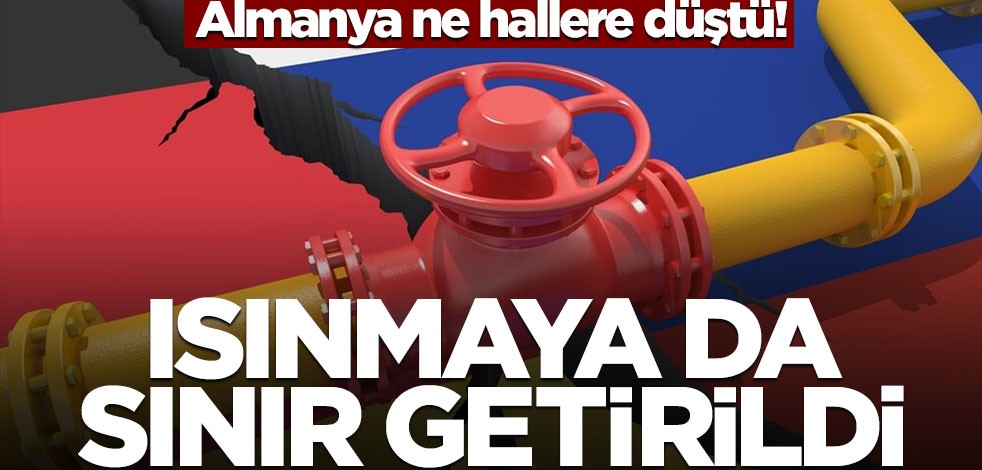Almanya ne hallere düştü! Isınmaya da sınır getirildi