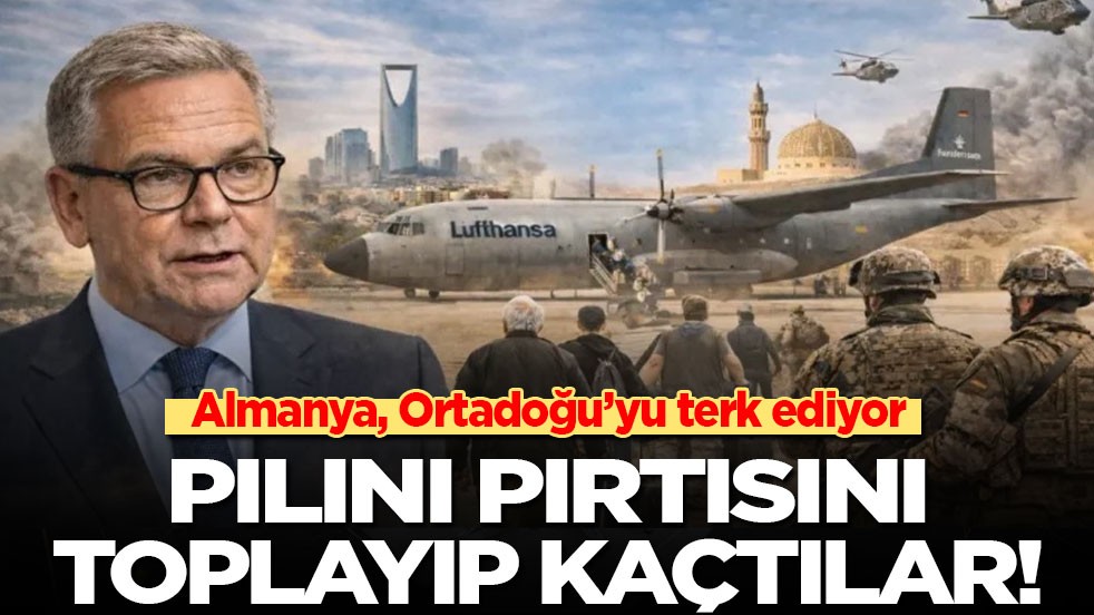 Almanya, Ortadoğu’yu apar topar terk ediyor: Pılını pırtısını toplayıp kaçtılar