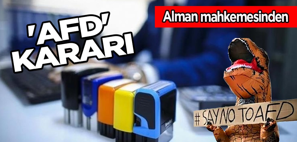 Almanya resmen açıkladı: İstihbarat araçlarıyla takip edilecekler! 'AfD' kararı ile ilgili o dikkat çeken ayrıntı