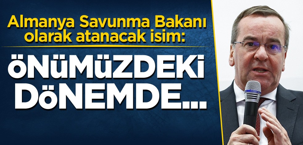 Almanya Savunma Bakanı olarak atanacak isim: Önümüzdeki dönemde...
