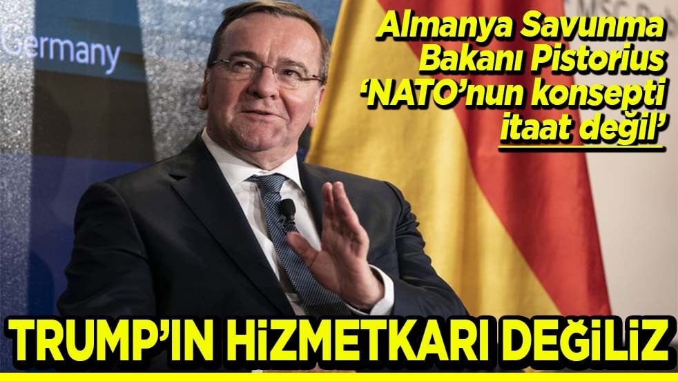 Almanya Savunma Bakanı Pistorius 