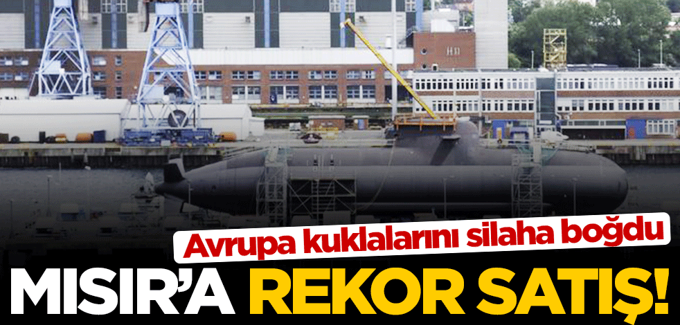 Almanya silah ve askeri malzeme satışında rekor kırdı